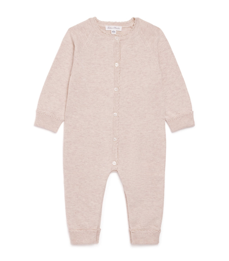 Tartine et Chocolat cotton knitted playsuit 1-24 months (British brand)