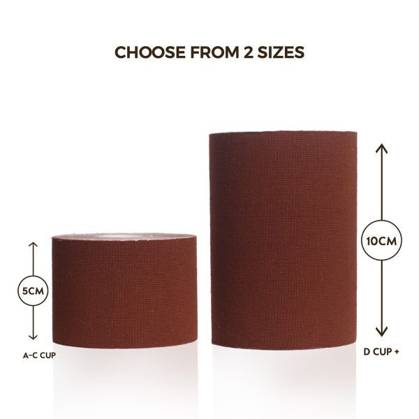 Sincerely Nude Boob Tape Ebony A-C Cup Regular Bust (British brand)