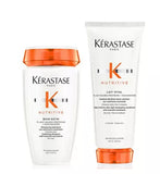 Kérastase Nutritive Shampoo and Conditioner Set, Hydrating Routine for Dry Hair, With Niacinamide, Duo Set - McGrocer