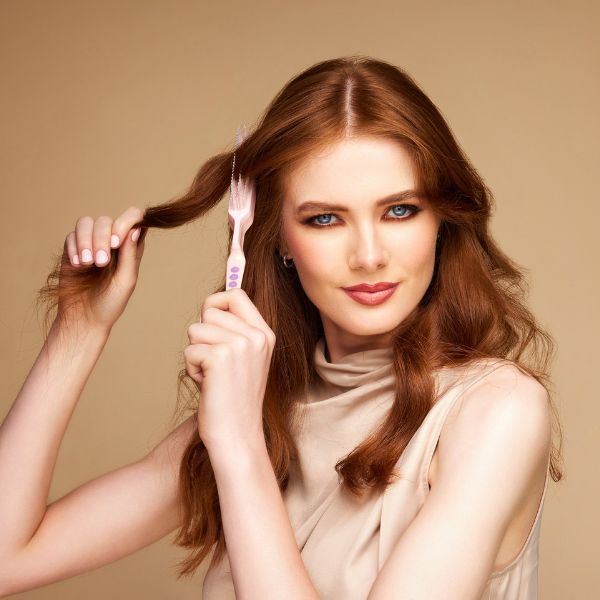 FARO Back Comb Hair Brush for volume and texture - British product