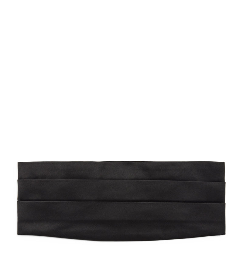 Giorgio Armani silk cummerbund, UK version
