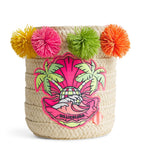 Billieblush Woven Palm Tree Cross-Body Bag