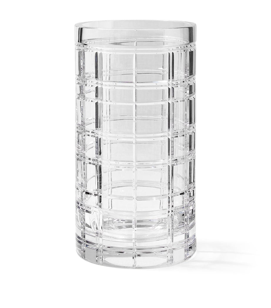 Ralph Lauren Home Large Hudson Plaid vase 28.5cm, imported from the UK