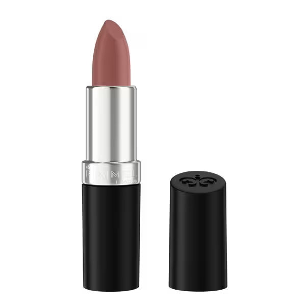 Rimmel Lipstick 320 Silky Beige 4g, imported from the UK