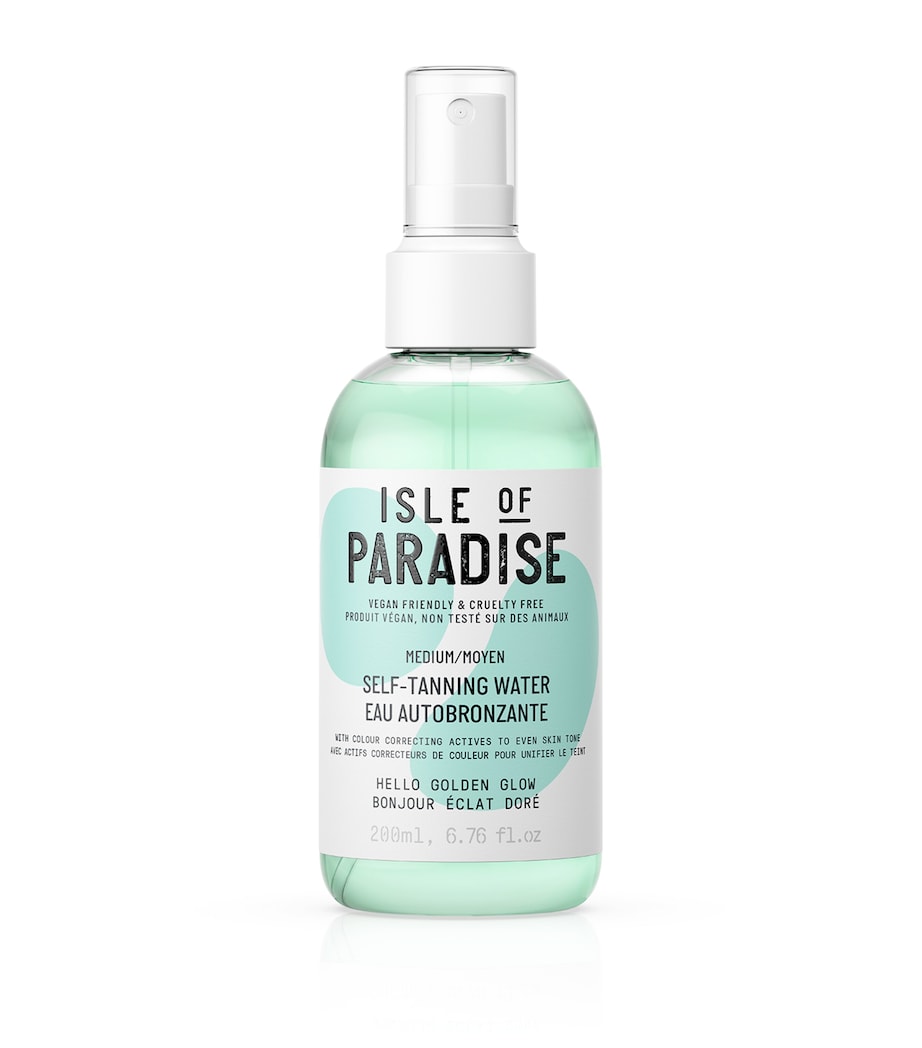 Isle of Paradise Self-Tanning Water Medium 200ml, UK version