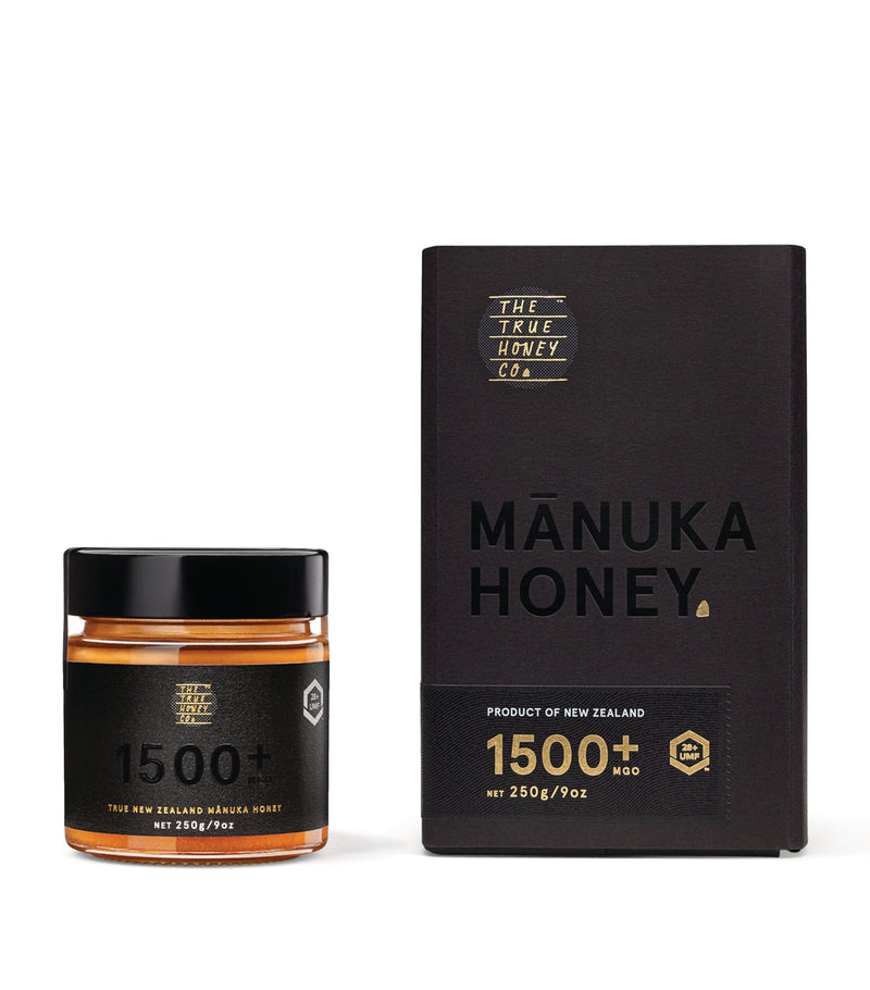The True Honey Co 1500+ MGO Manuka Honey 250g (British brand)