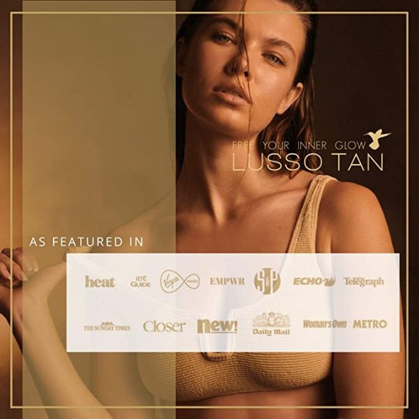 Lusso Tan Self Tanning Mousse Ultra Dark 200ml, UK version