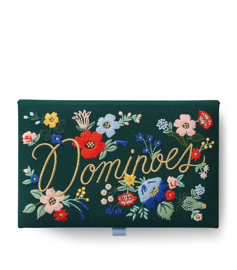 Rifle Paper Co. Strawberry Fields domino set, imported from the UK