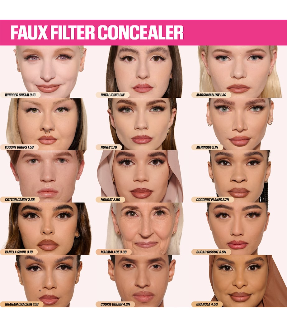 Huda Beauty FauxFilter Luminous Matte Liquid Concealer, UK version