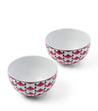Prada Vienna cereal bowls set of 2 12cm, imported from the UK