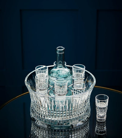 Waterford Lismore Diamond Vodka Skål og Shot Glass Sett