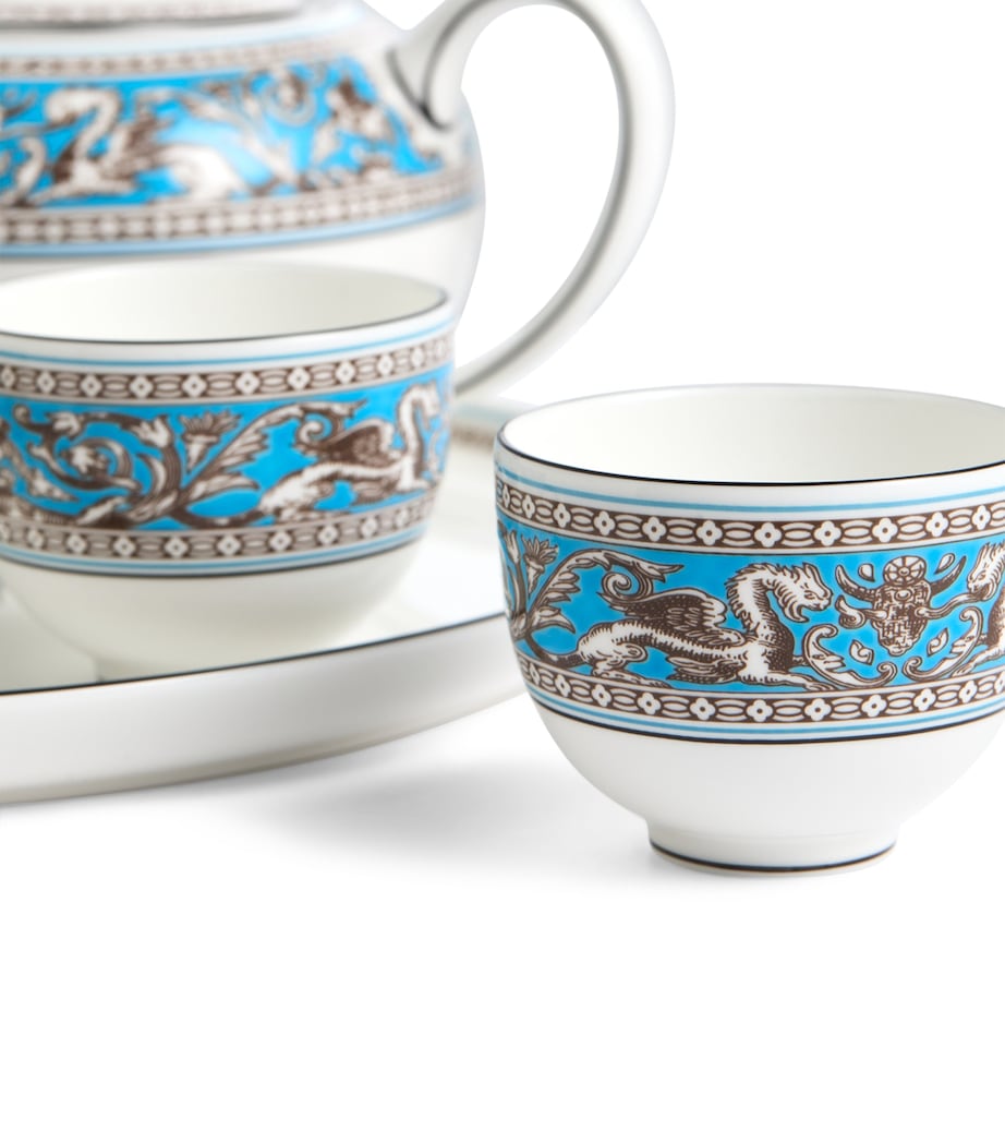 Wedgwood Florentine Turquoise Tea Set