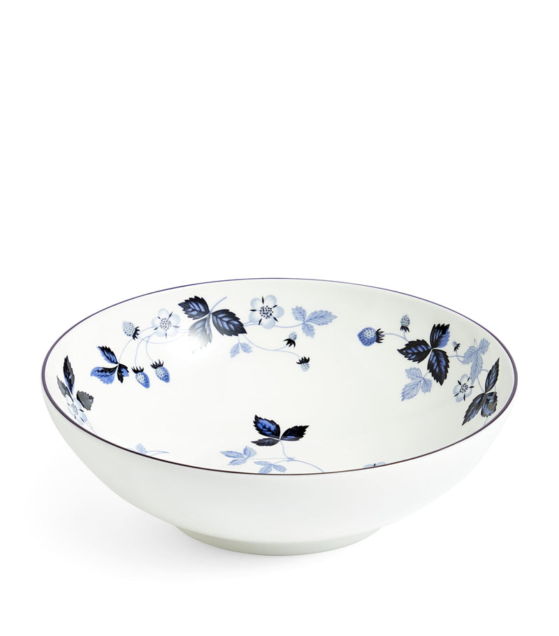 Wedgwood Wild Strawberry Inky Blue Cereal Bowl (18cm)