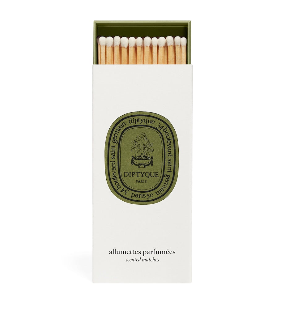 Scented Matches with Moss, Cedar, and Matcha Fragrance for Candle Lighting