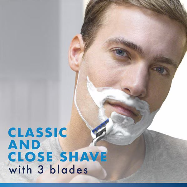 Gillette Mach3 Turbo Razor Blades 4 Pack, UK version