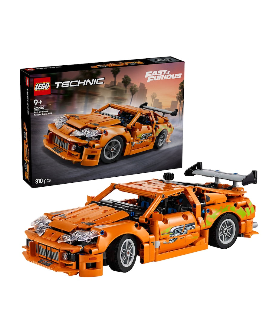 Lego TECHNIC Fast and Furious Toyota Supra MK4 building set with 810 pieces, UK version