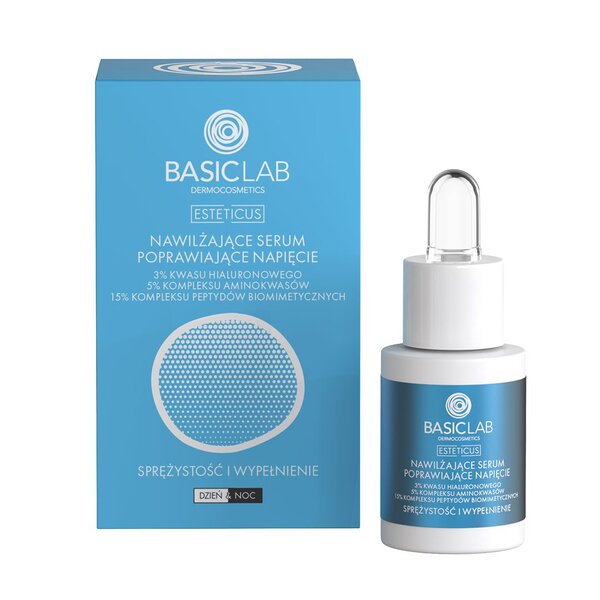 BasicLab Moisturizing Face Serum 15ml - British product