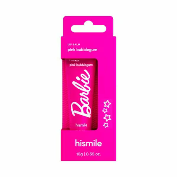 HiSmile Pink Bubblegum Lip Balm 10g tube container, UK version