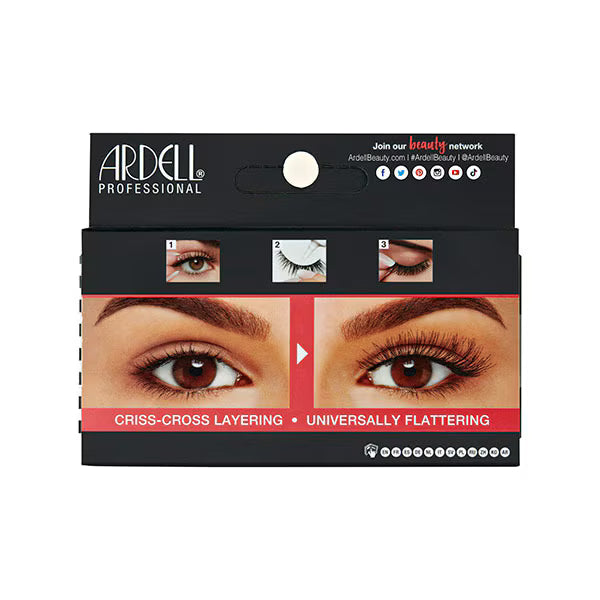 Ardell Wispies false lashes black - British product