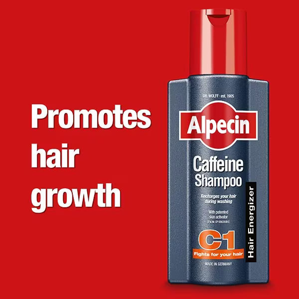 Alpecin Caffeine Men's Shampoo 250ml Pack - British product