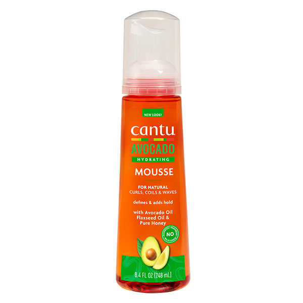 Cantu Avocado Hydrating Style Mousse 248ml - British product