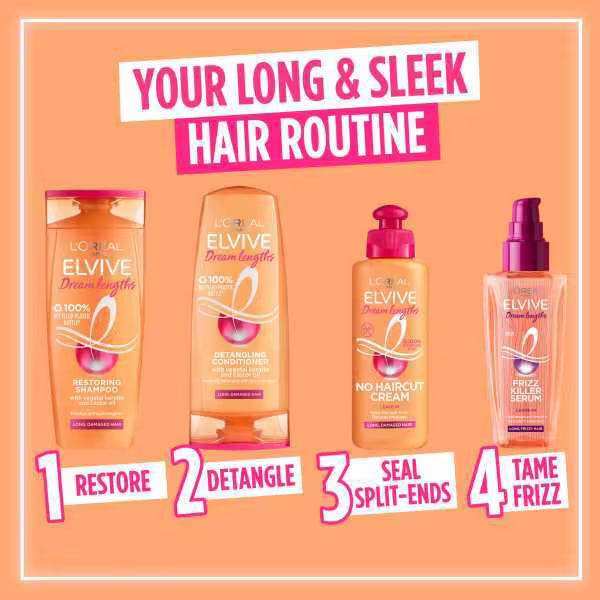 L'Oreal Paris Hair Conditioner Dream Lengths 180ml - British product