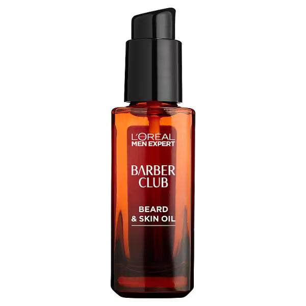 L'Oreal Paris Beard Face Oil Barber Club 30ml , UK version