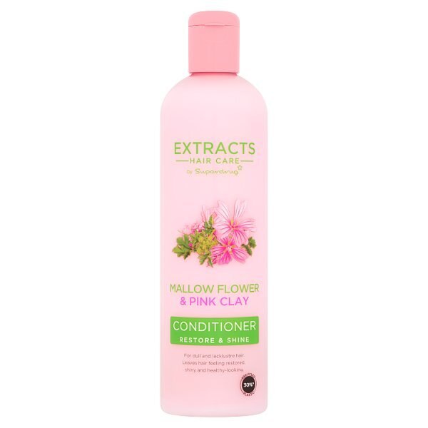 Superdrug Extracts Mallow Flower & Pink Clay Conditioner GOODS Superdrug   