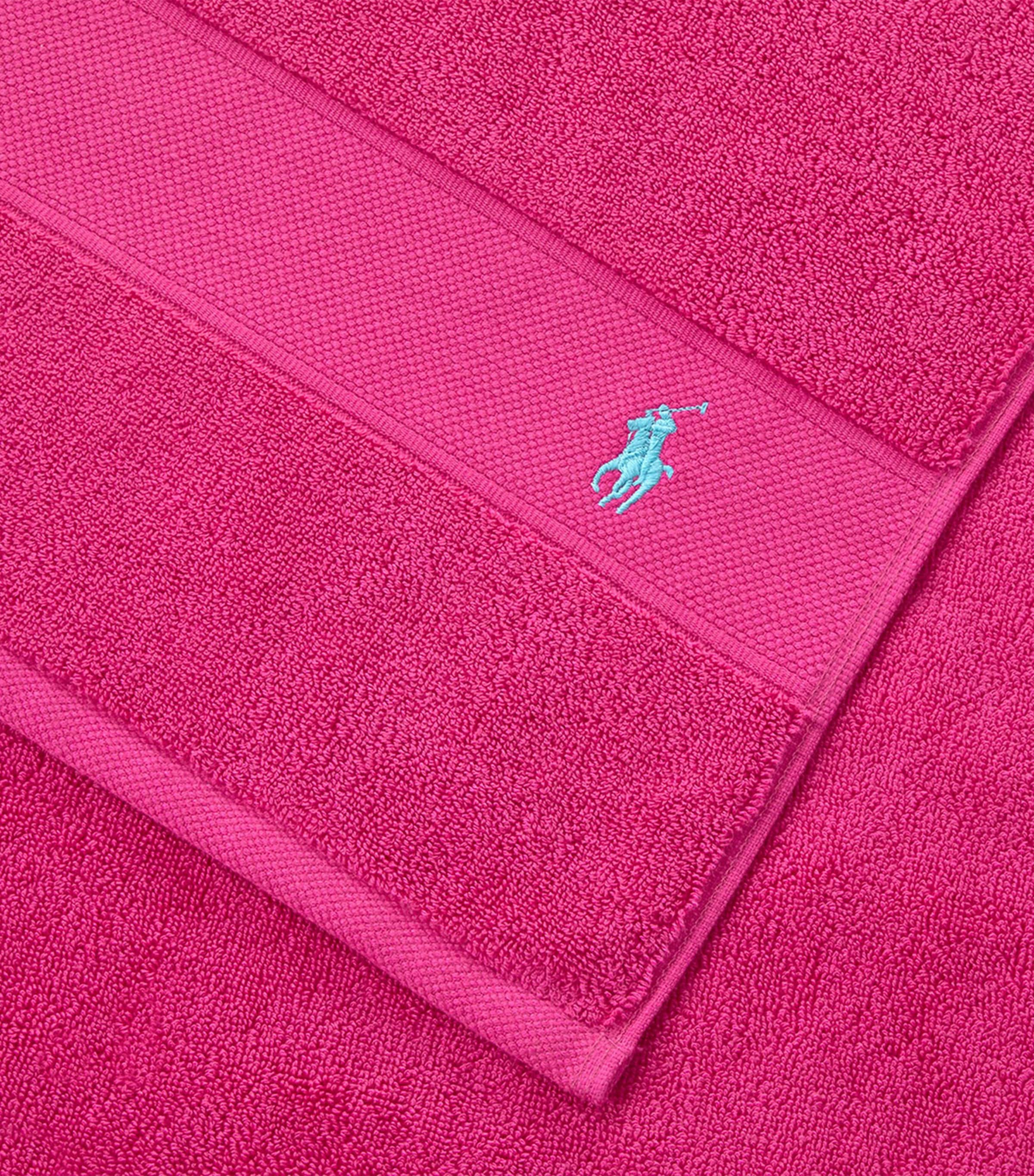 Ralph Lauren Polo Player bath towel 70cm x 140cm, imported from the UK
