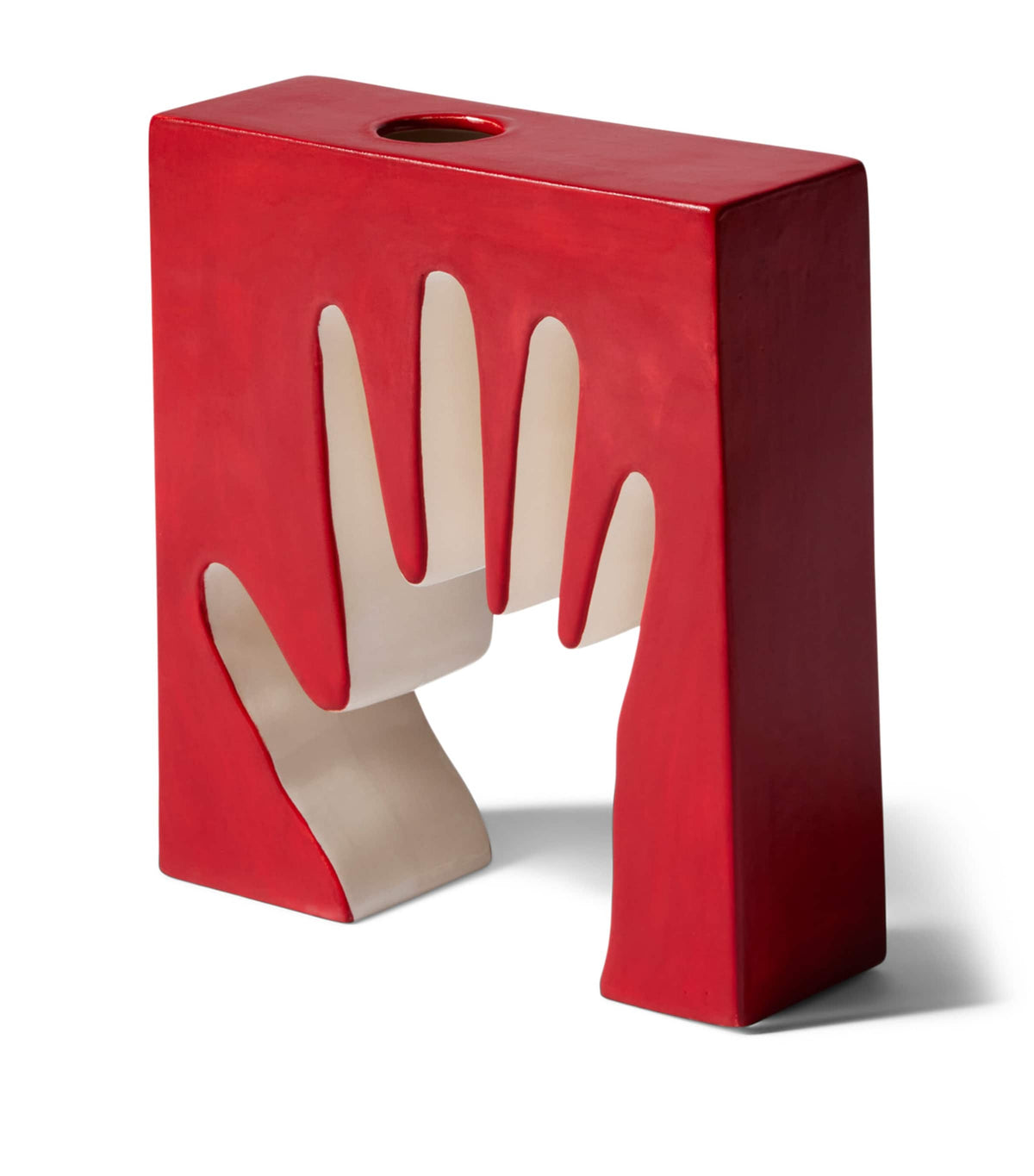 Cassina Impronta Mano ceramic vase 22cm - British product