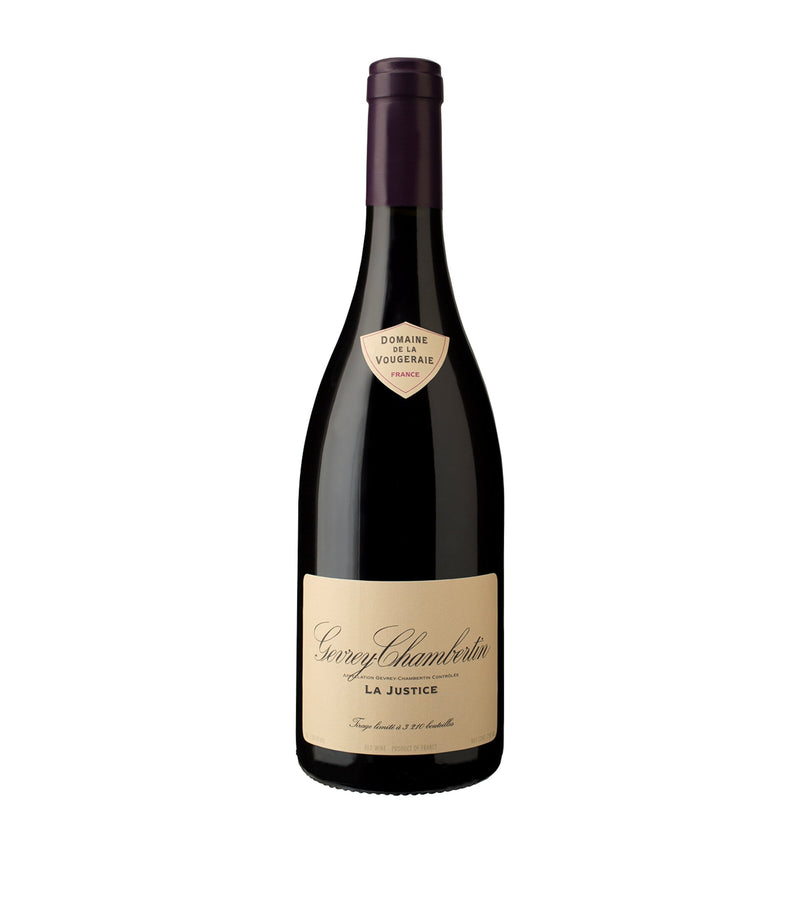 Vougeraie Burgundy red wine Gevrey-Chambertin La Justice 2022 75cl (British brand)