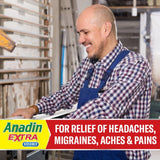 Anadin Extra Aspirin & Paracetamol Pain Relief  Soluble Tablets   12 per pack - McGrocer