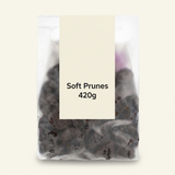 Holland & Barrett Soft Prunes 420g, imported from the UK