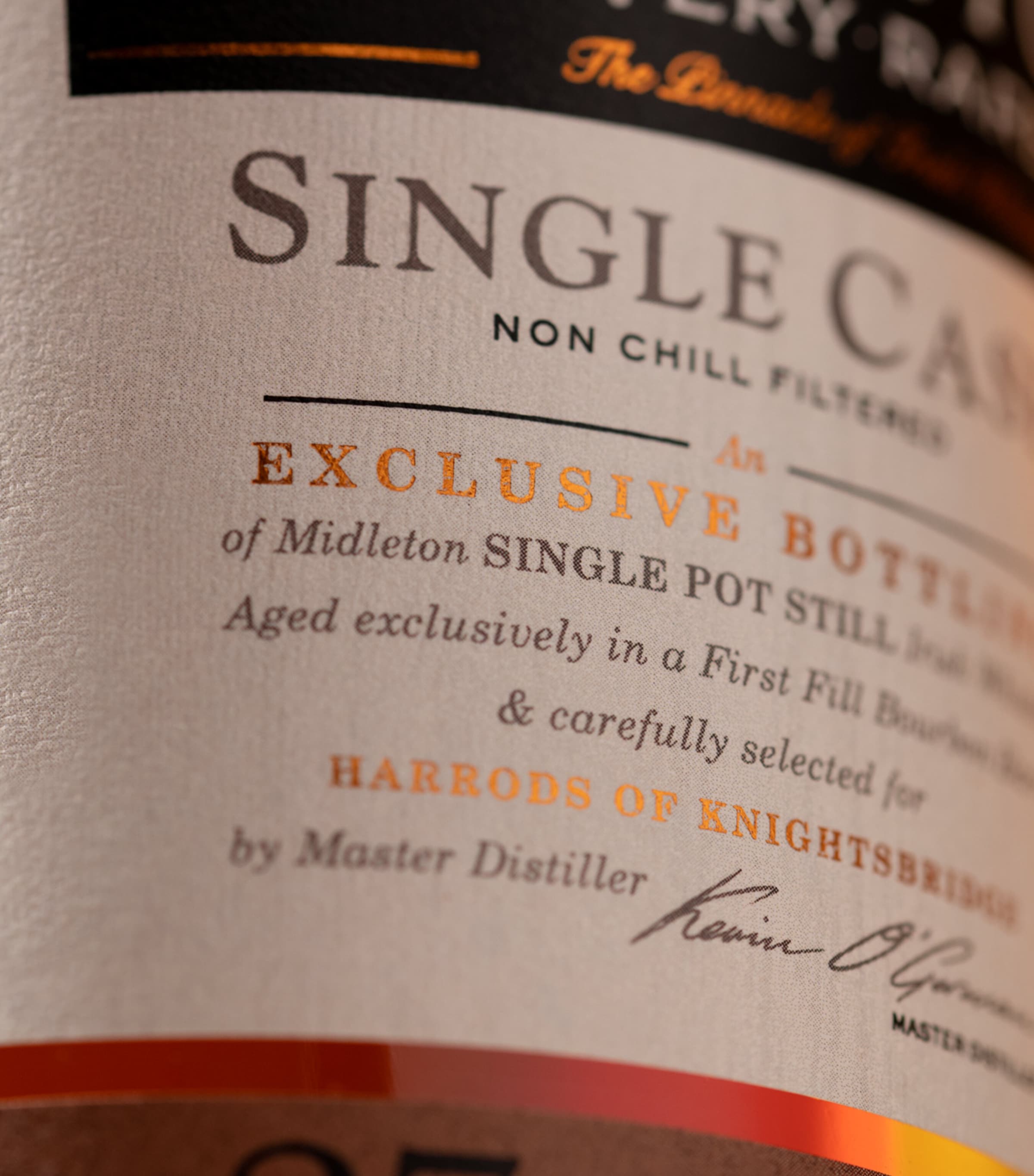 Midleton 27-Year-Old Single Cask Whiskey 70cl, imported from the UK