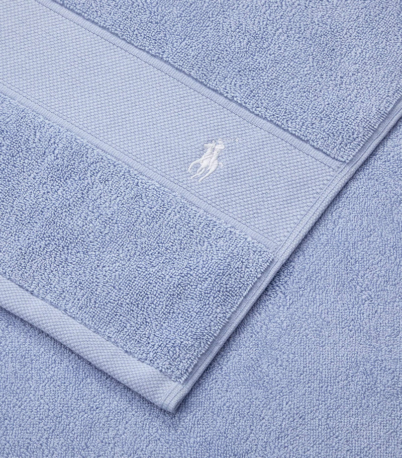 Ralph Lauren Polo Player bath sheet 90cm x 160cm, imported from the UK