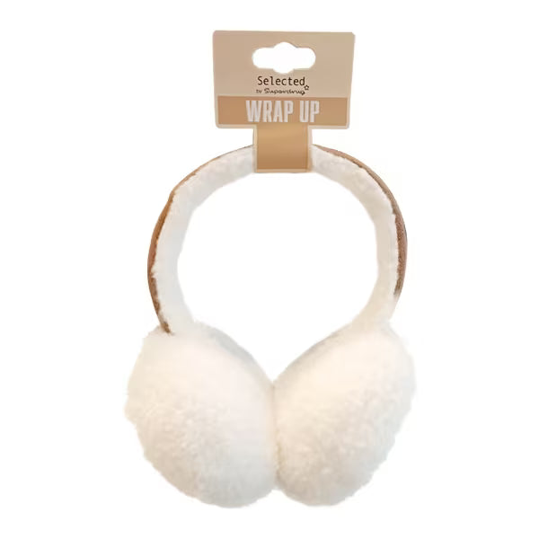 Superdrug fuzzy teddy ear muffs warm (British brand)