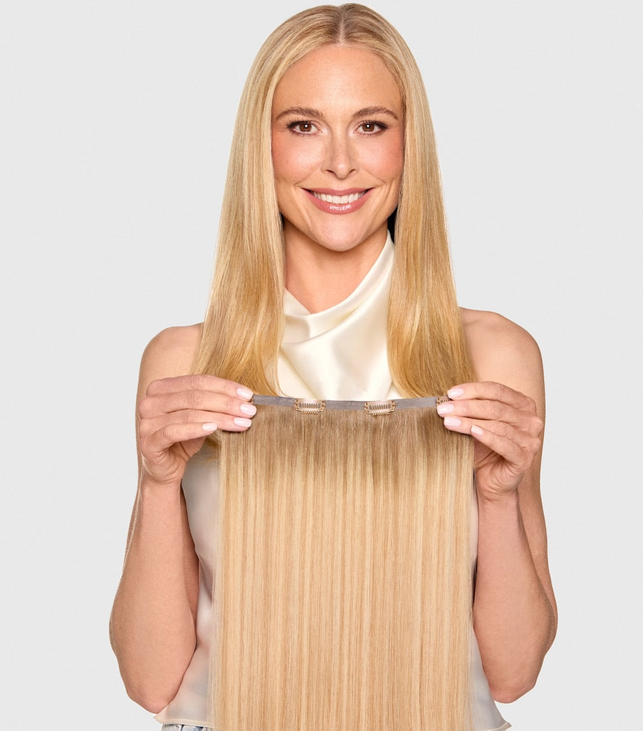 Beauty Works BARELY THERE Mix & Match Volumiser clip-in hair extensions 20 inches - British product
