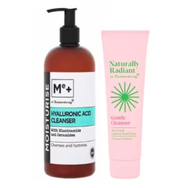 Superdrug Naturally Radiant dry skin bundle, imported from the UK