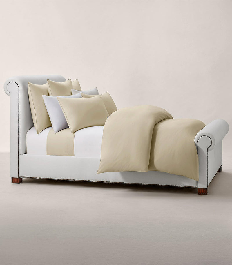 Ralph Lauren Cotton Player Euro King fitted sheet, imported from the UK
