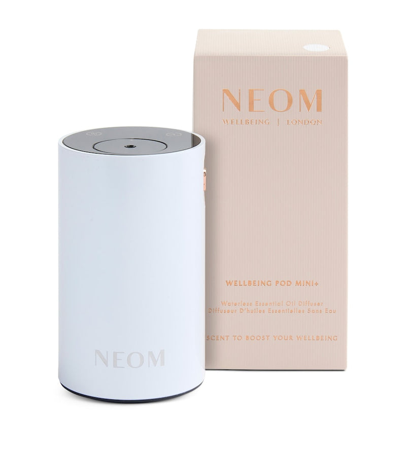 NEOM Wellbeing Pod Mini+ diffuser, imported from the UK