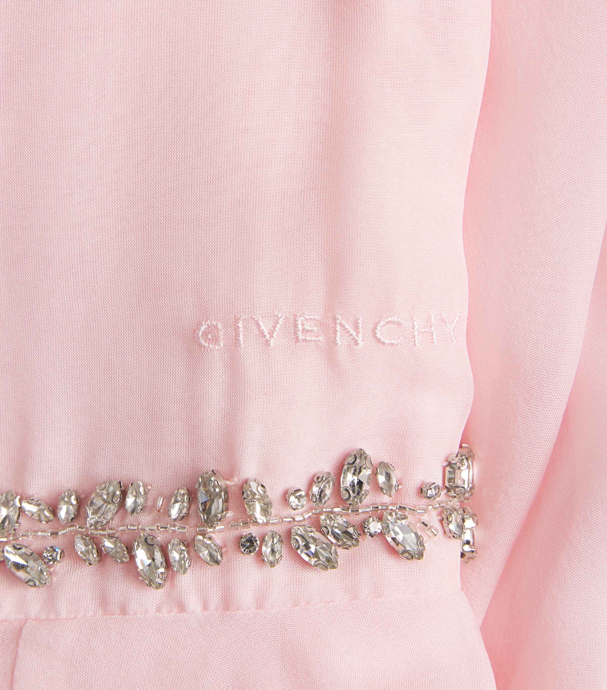 Givenchy Kids silk embellished dress for ages 4-12+ years, UK version