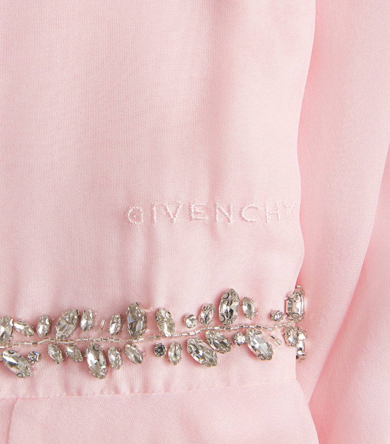Givenchy Kids silk embellished dress for ages 4-12+ years, UK version