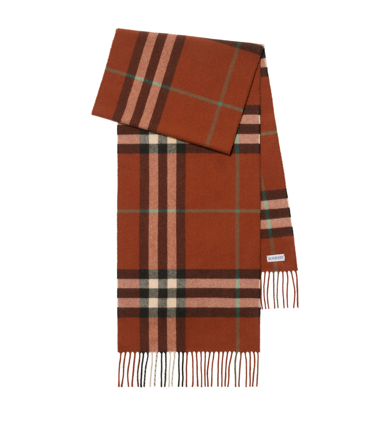 Burberry cashmere check scarf - British product