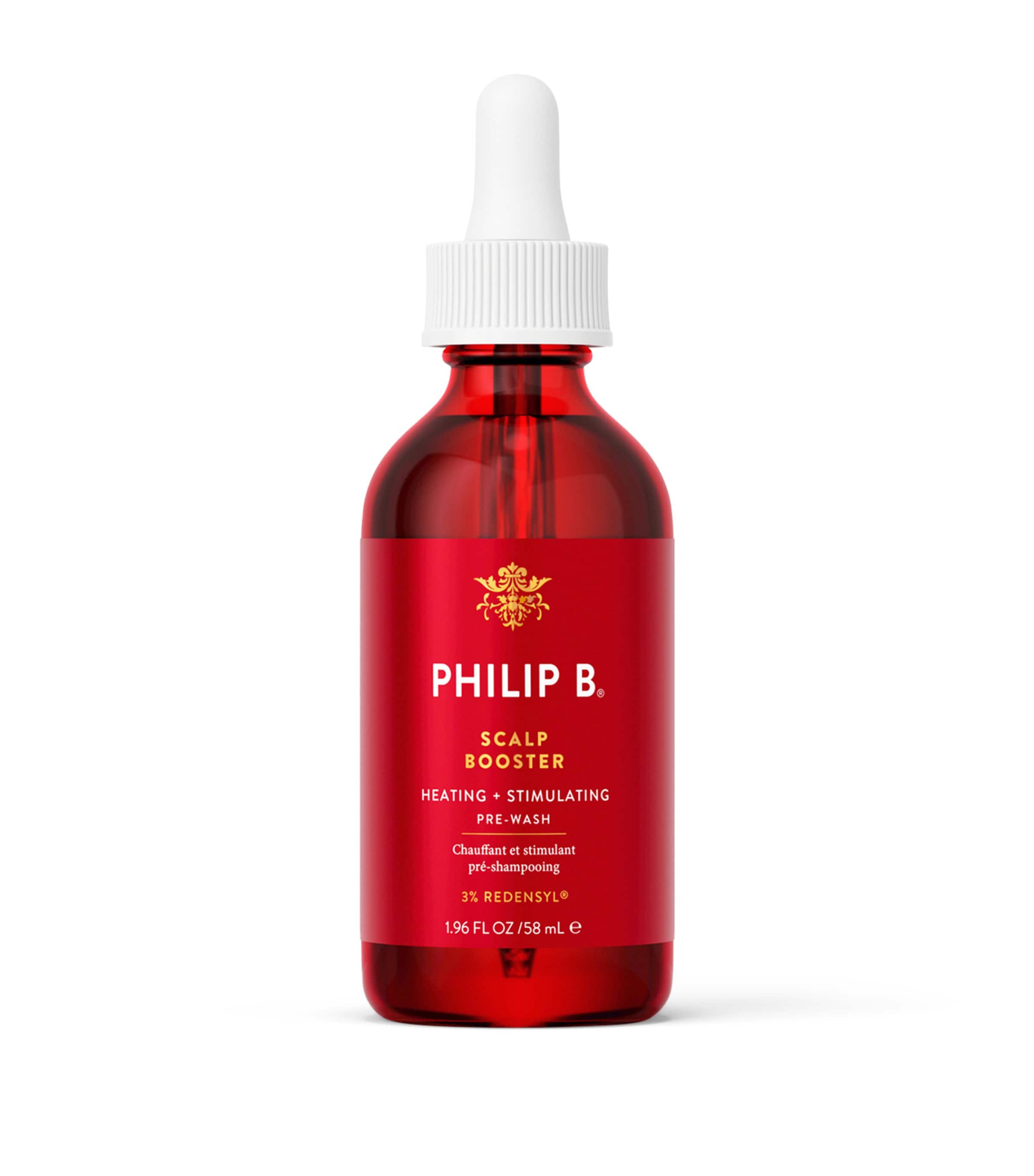 Philip B Scalp Booster Pre-Wash Hair Oil 58ml, imported from the UK