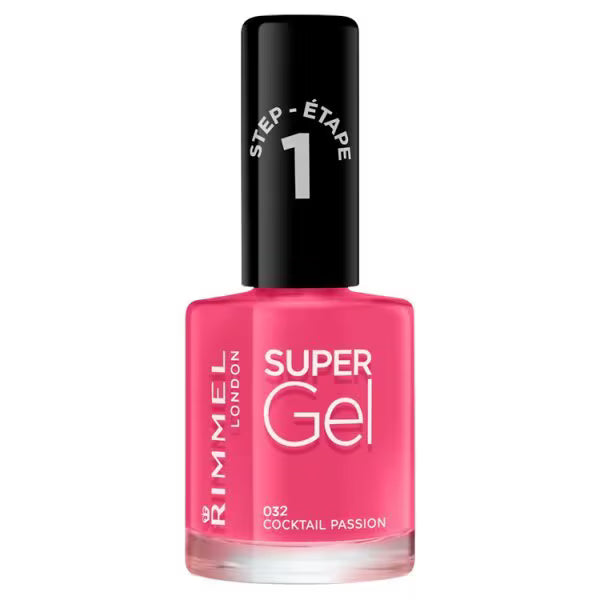 Rimmel gel nail polish Cocktail Passion, imported from the UK