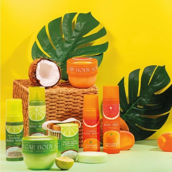 Foaming body wash mango passionfruit 140ml (British brand)