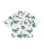 Stella McCartney Kids cotton whale shirt for children 3-14 years - British product