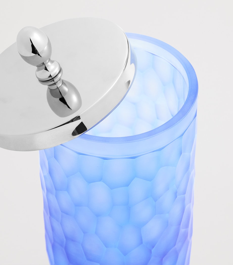ZODIAC Crystal Ocean Honeycomb Cotton Wool Jar