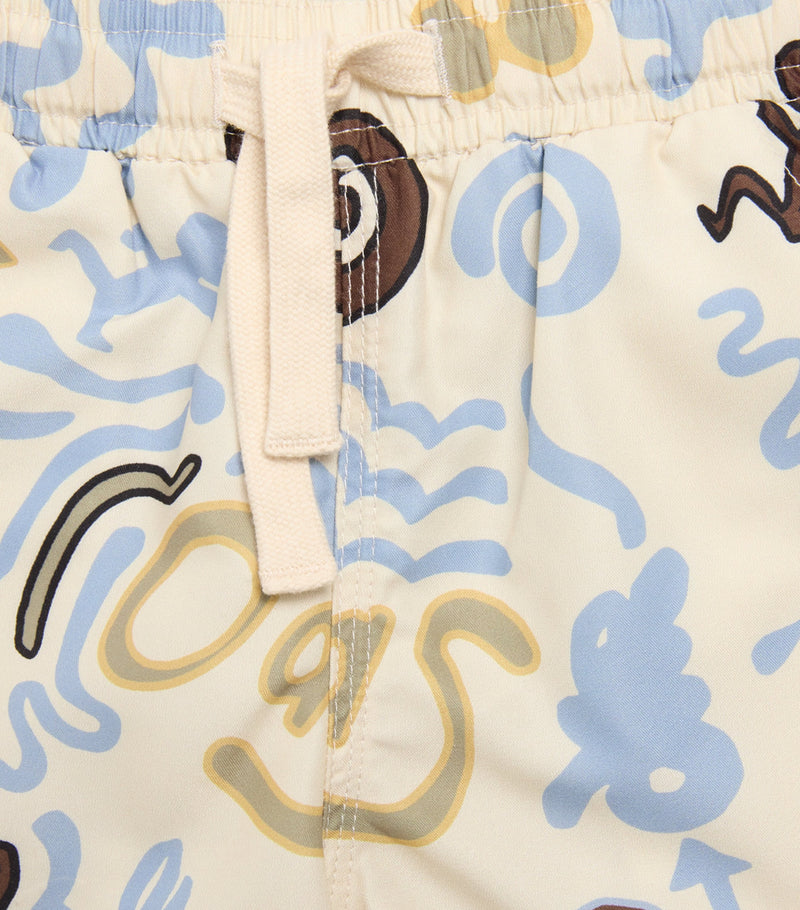 OAS Memento Print swim shorts 4-12 years, imported from the UK