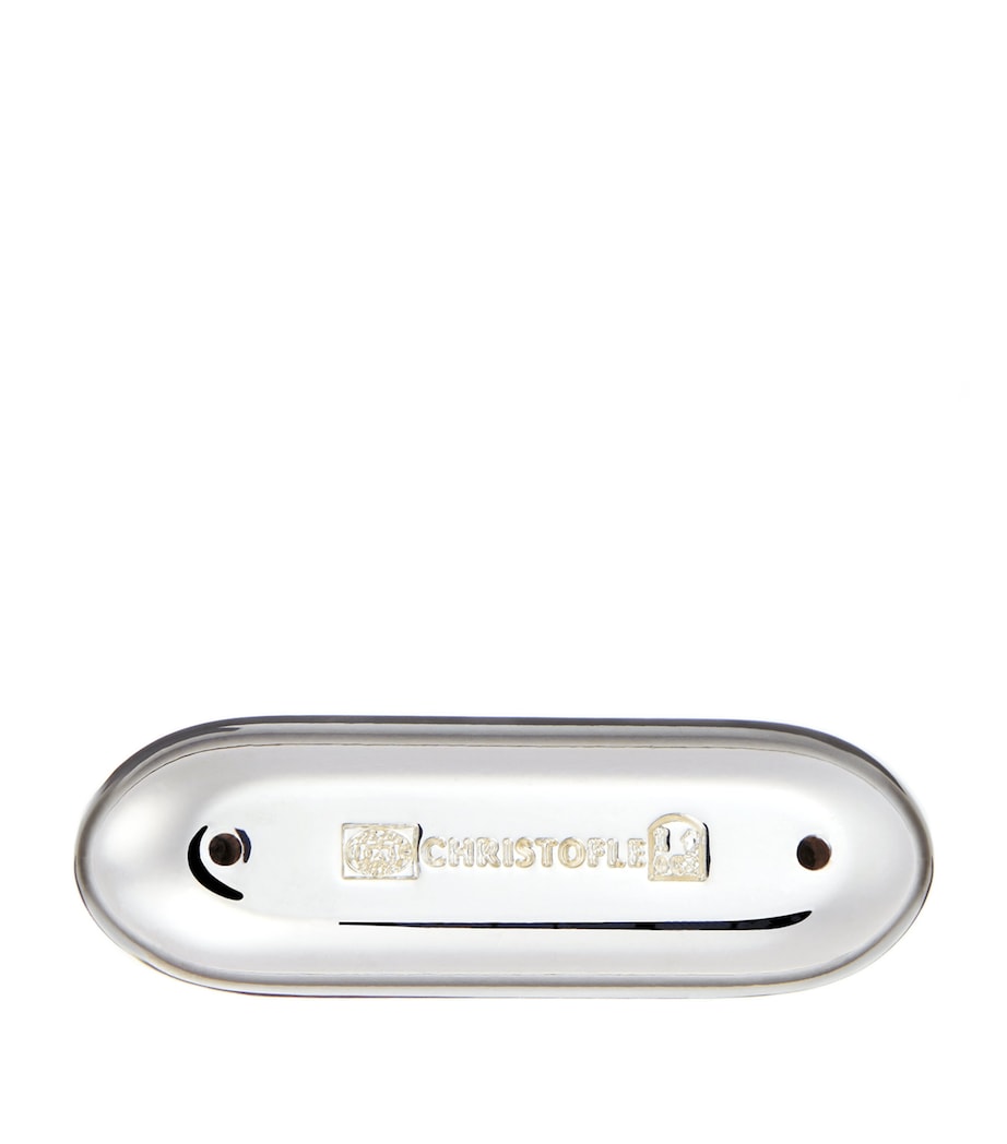 Christofle MOOD silver-plated chopsticks rest - British product